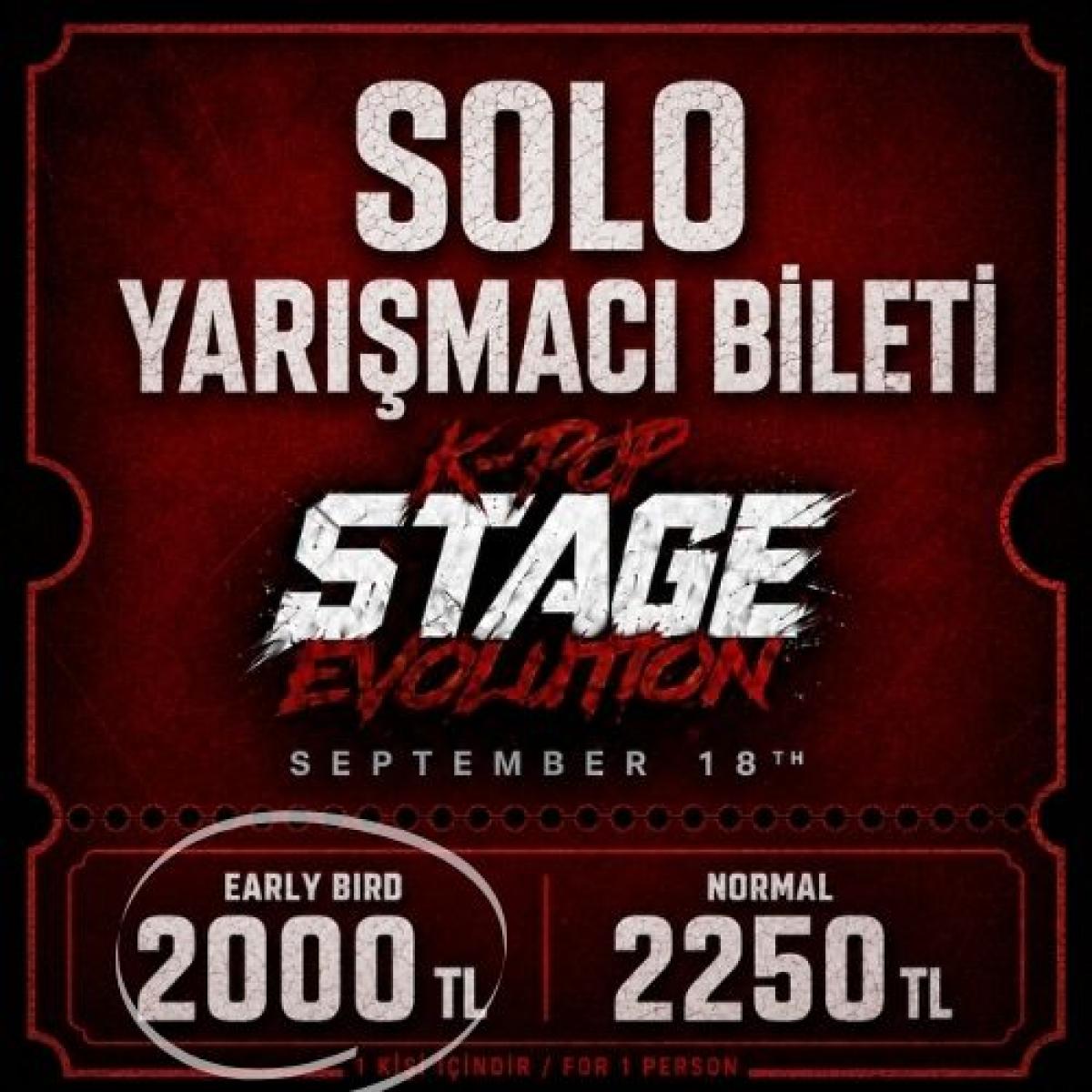 Early bird / Solo Dancer Pass / K-Pop Stage Evolution