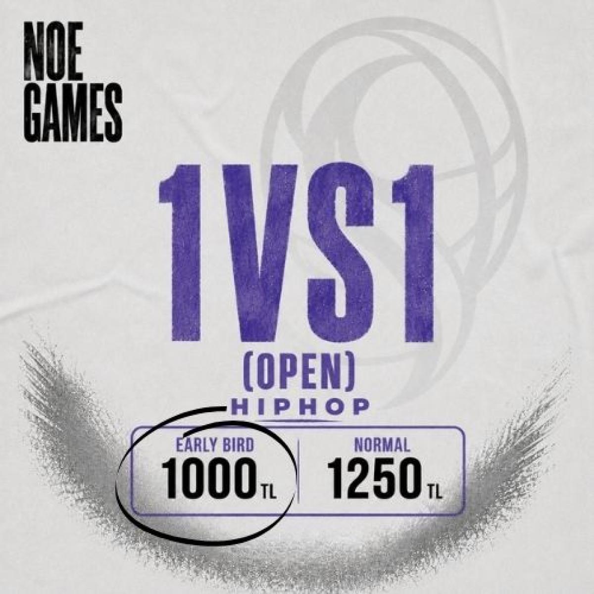 Early Bird / 1 vs 1 open age / NOE GAMES BATTLE