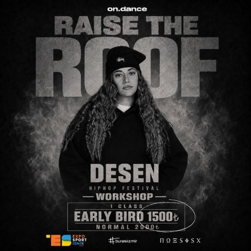 1 Class Desen Workshop/ Raise the Roof HipHop Festival
