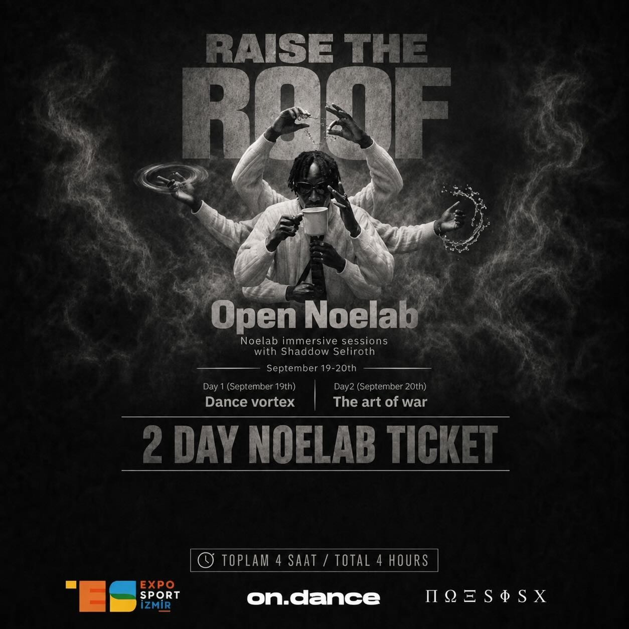 2 Day Shaadow Sefiroth / Open Noelab / Raise the Roof HipHop Festival 