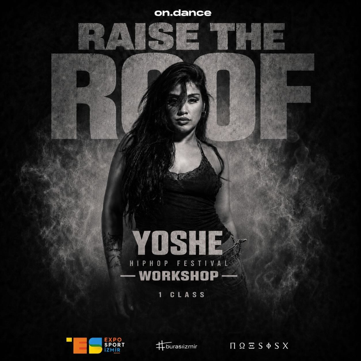 1 Class Yoshe Workshop/ Raise the Roof HipHop Festival