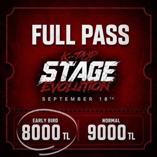 Early bird / K-Pop Stage Evolution Full Pass